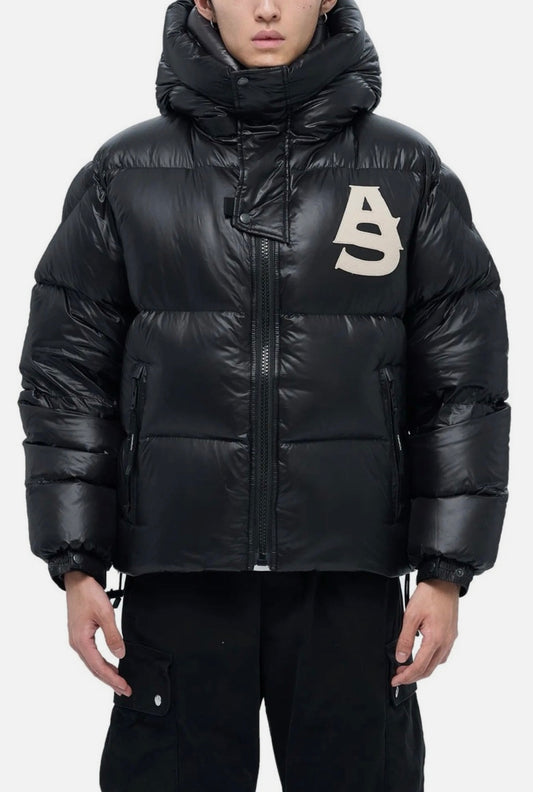 AlphaStyle Kudu Double Hood Down Jacket