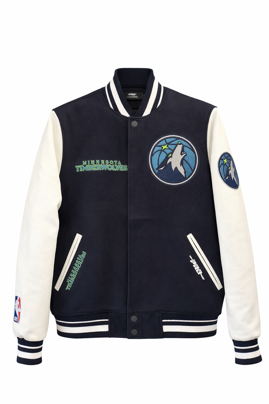Pro Standard Minnesota Timberwolves Varsity Jacket