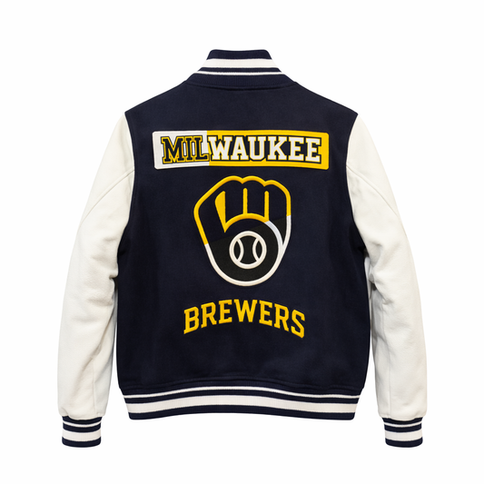 Pro Standard Milwaukee Brewers Varsity Jacket